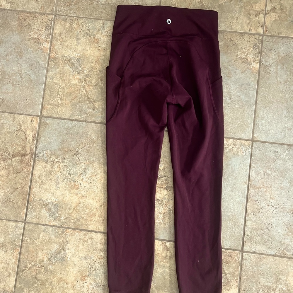 Lululemon Invigorate HR(high rise) 25”